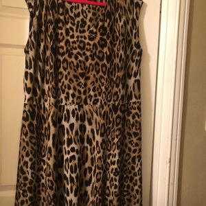 Ralph Lauren animal print dress 2X